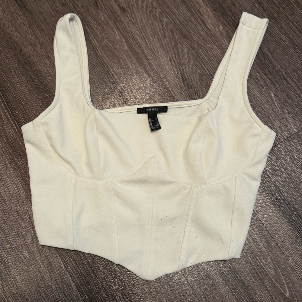 (BOGO) Forever 21 Cream Women's Top